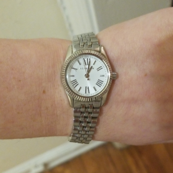 Michael kors silver watch main image 3
